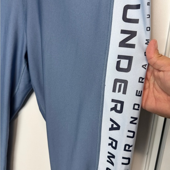 Under Armour HeatGear Ankle Leggings Blue - Picture 11 of 11